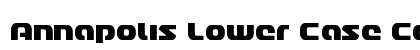 Annapolis Lower Case Condensed Condensed preview