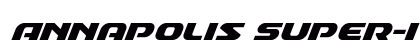 Annapolis Super-Italic Italic preview