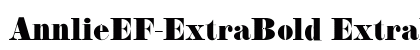AnnlieEF-ExtraBold ExtraBold preview