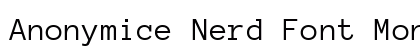 Anonymice Nerd Font Mono Book preview
