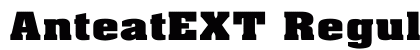 AnteatEXT Regular preview