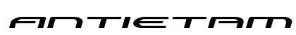 Antietam Extra-Expanded Italic Extra-Expanded Italic preview