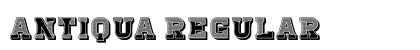 Antiqua Regular Preview