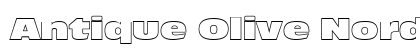 Antique Olive Nord Outline P Regular preview