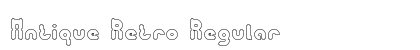 Antique Retro Regular preview