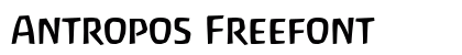 Antropos Freefont Preview