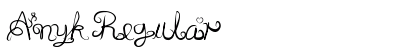 Anyk Regular preview