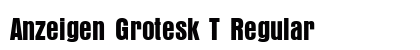 Anzeigen Grotesk T Regular preview