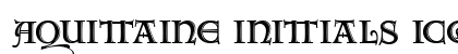 Aquitaine Initials ICG Alt Regular preview