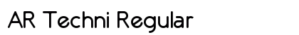 AR Techni Regular Preview