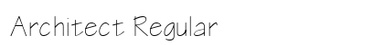 Architect Regular Preview