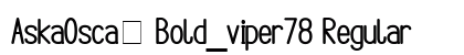 AskaOsca Bold_viper78 Regular preview