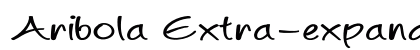 Aribola Extra-expanded Regular Preview