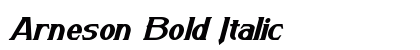 Arneson Bold Italic preview