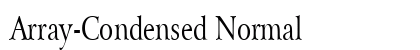 Array-Condensed Normal preview