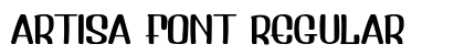 Artisa Font Regular preview