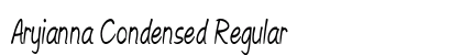 Aryianna Condensed Regular Preview
