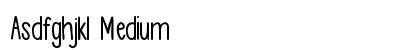 Asdfghjkl Medium preview
