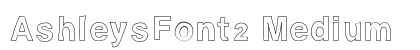 AshleysFont2 Medium preview
