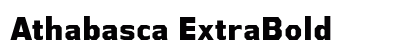 Athabasca ExtraBold preview