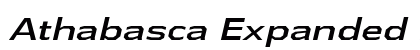 Athabasca Expanded Italic Preview