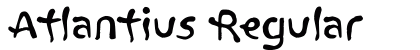 Atlantius Regular preview