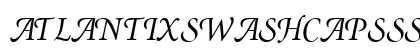 AtlantixSwashCapsSSK Italic Preview