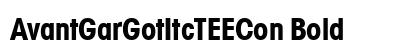 AvantGarGotItcTEECon Bold preview