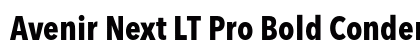 Avenir Next LT Pro Bold Condensed preview