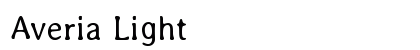 Averia Light preview