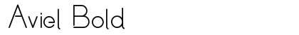 Aviel Bold preview