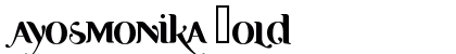 Ayosmonika Bold preview