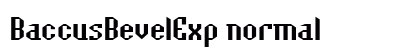 BaccusBevelExp normal Preview