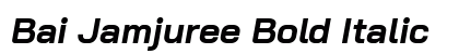 Bai Jamjuree Bold Italic Preview