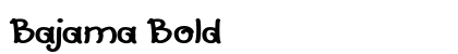 Bajama Bold preview