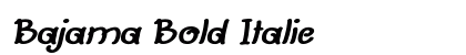 Bajama Bold Italic Preview