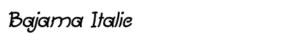 Bajama Italic Preview