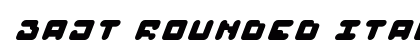 BAJT Rounded Italic preview