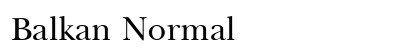 Balkan Normal Preview