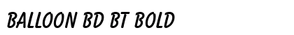 Balloon Bd BT Bold preview