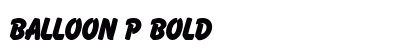 Balloon P Bold preview