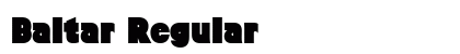 Baltar Regular Preview