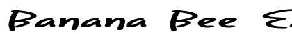 Banana Bee Extra-expanded Italic preview