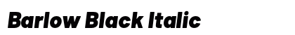 Barlow Black Italic Preview