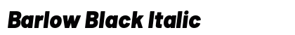 Barlow Black Italic Preview