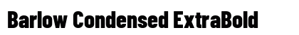 Barlow Condensed ExtraBold preview