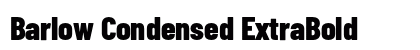 Barlow Condensed ExtraBold preview