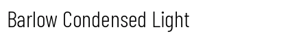 Barlow Condensed Light Preview