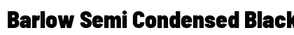 Barlow Semi Condensed Black Preview