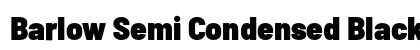 Barlow Semi Condensed Black Preview